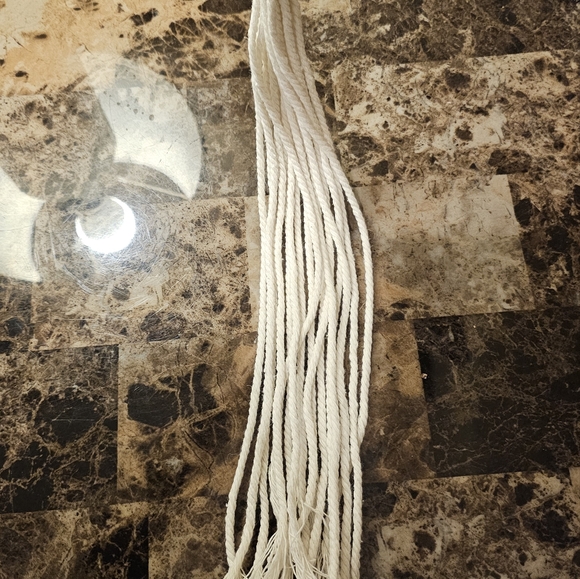 Ashland macrame glass bowl or potted plant hanger - Picture 6 of 10